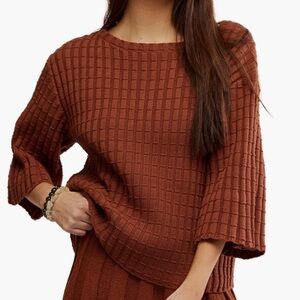 NWOT- Free People Free-Est Kenzie Sweater Top